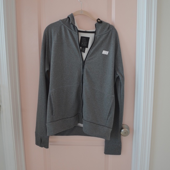 EUC Live Love Dream Grey Rest Later Hoodie - Picture 1 of 5